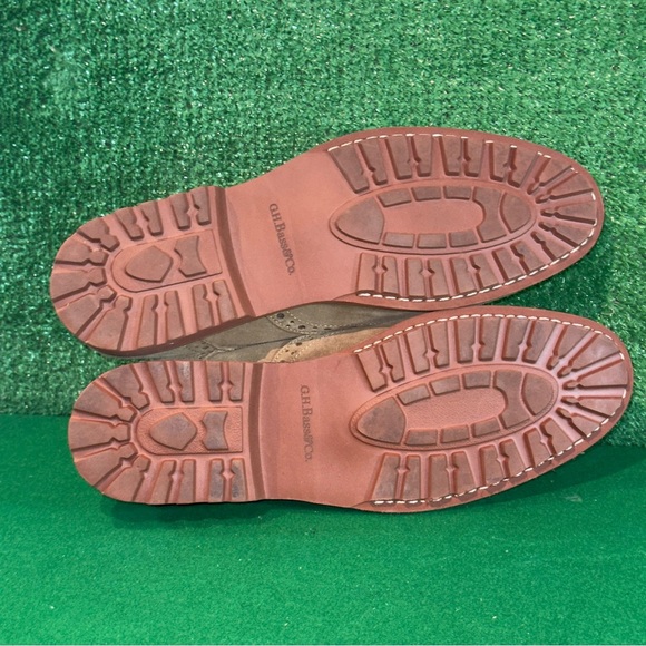 G.H. Bass & Co Tan Suede Walt Dress Shoes 2489-239 Men’s Size 11.5 - Picture 5 of 6